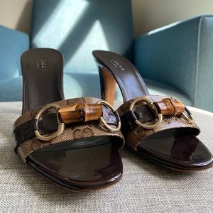Gucci Kitten Heel Sandals